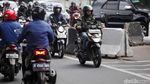 Aksi Pemotor Lawan Arah Berjamaah di Tanah Kusir