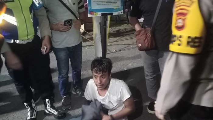 Alumni yang diduga menjadi provokator kericuhan saat Kongres PMII diamankan.
