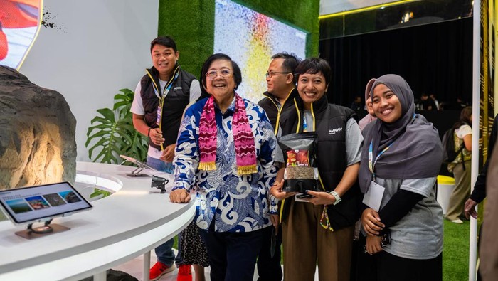 AMMAN Kenalkan Sederet Upaya Jaga Kelestarian Lingkungan ke Menteri LHK