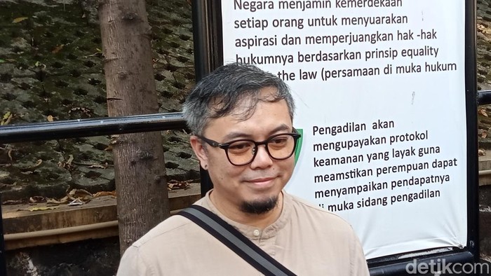 Andika Rosadi saat ditemui di PA Jakarta Selatan.
