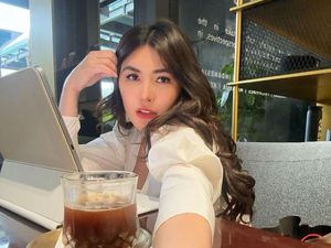 Momen Seru Angela Lee Makan Bakso Beranak hingga Donat