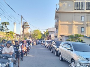 Antrean Horor gegara BBM Langka di Labuan Bajo