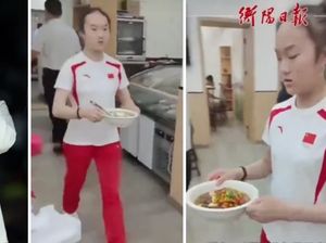 Salut! Atlet Olimpiade Paris 2024 Ini Tak Gengsi Bantu Jualan di Resto Keluarga