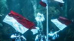 Bakal Ada Pengibaran Bendera di Bawah Air, Ini Potret Gladi Bersihnya