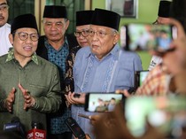 Momen Cak Imin Bertemu KH Syukron Makmun