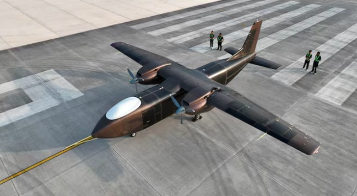 China Uji Penerbangan Drone Kargo Terbesar