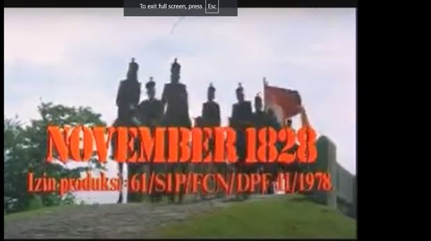 Film November 1828 karya Teguh Karya