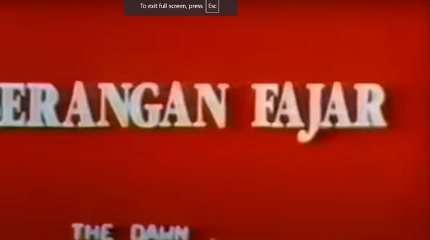 Film serangan Fajar Karya Arifin s noer
