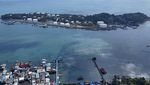 Foto Udara Terminal BBM Pulau Sambu