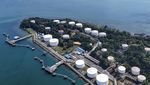 Foto Udara Terminal BBM Pulau Sambu