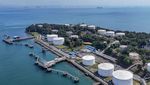Foto Udara Terminal BBM Pulau Sambu