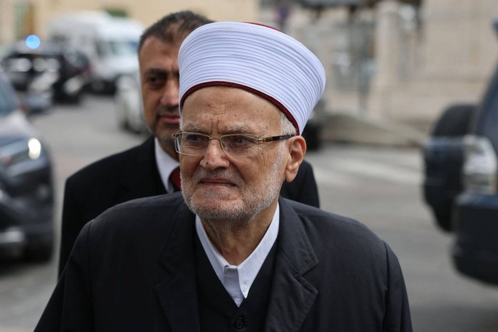 Imam Besar Masjid Al Aqsa Syekh Ekrima Sabri