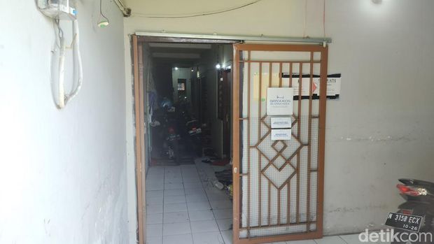Kamar kos di Malang