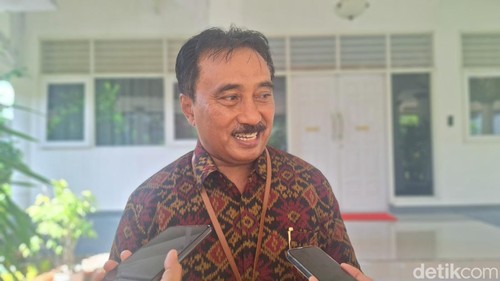 Kepala BPS NTB, Wahyudin. (Nathea Citra/detikBali)