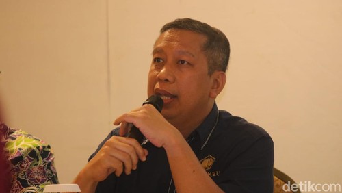 Kepala Kantor Wilayah (Kanwil) DJP Nusa Tenggara Samingun, Rabu (14/8/2024). (Nathea Citra/detikBali)