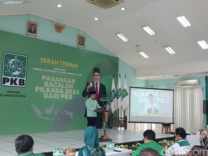 Ketum PKB Muhaimin Iskandar alias Cak Imin. (Kurniawan Fadilah/detikcom)