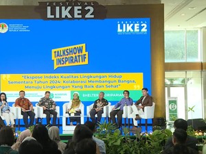 KLHK Ungkap Capaian Indeks Kualitas Air-Lahan, Pemda Diminta Beri Perhatian