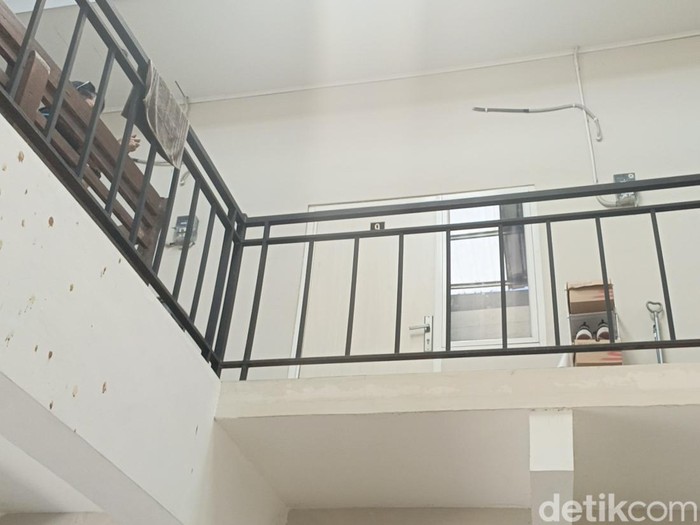 Foto kos-kosan tempat korban ditemukan.