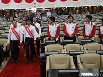 Melihat Gladi Bersih Sidang Tahunan MPR