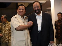Pernyataan Lengkap Prabowo dan Surya Paloh yang Sepakat Bergabung