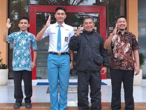 M Raihan, Pelajar SMKN 1 Kepanjen Terpilih Jadi Paskibraka Nasional di IKN