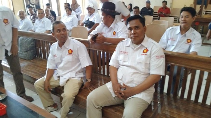 Para Ketua PAC Gerindra se Indramayu menolak rekomendasi untuk Lucky Hakim