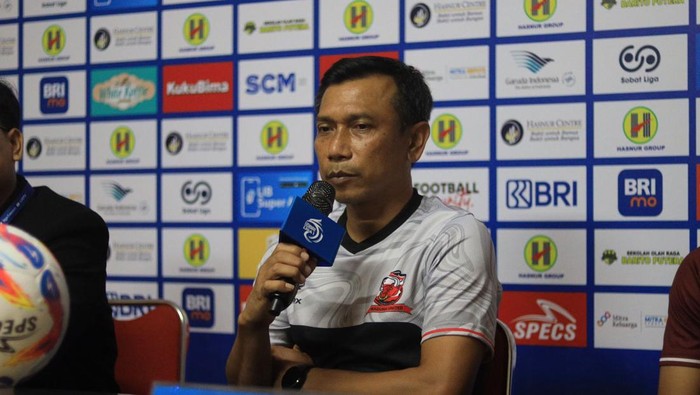 Pelatih Madura United Widodo Cahyono Putro