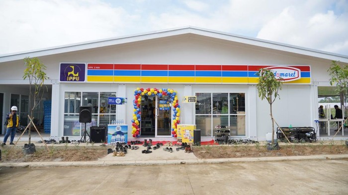 Penampakan Indomaret di IKN.