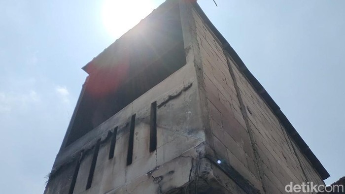 Penampakan rumah awal mula kebakaran/Sekar Aqillah Indraswari Penampakan rumah awal mula kebakaran.