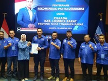 Demokrat-PSI Usung Nurhidayah-Imam Kafali di Pilbup Lombok Barat