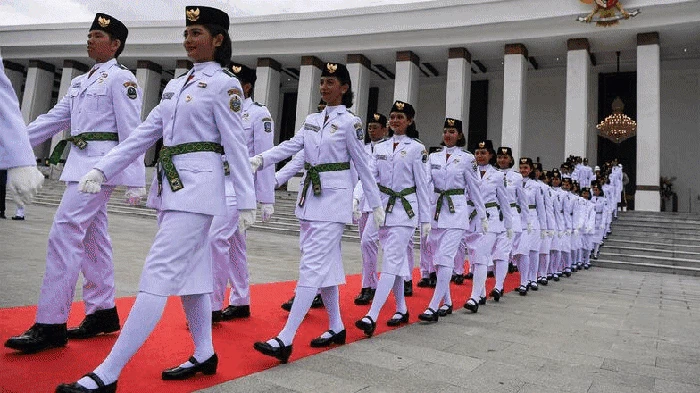 Potret Paskibraka Putri Berjilbab dari 2021 hingga 2024