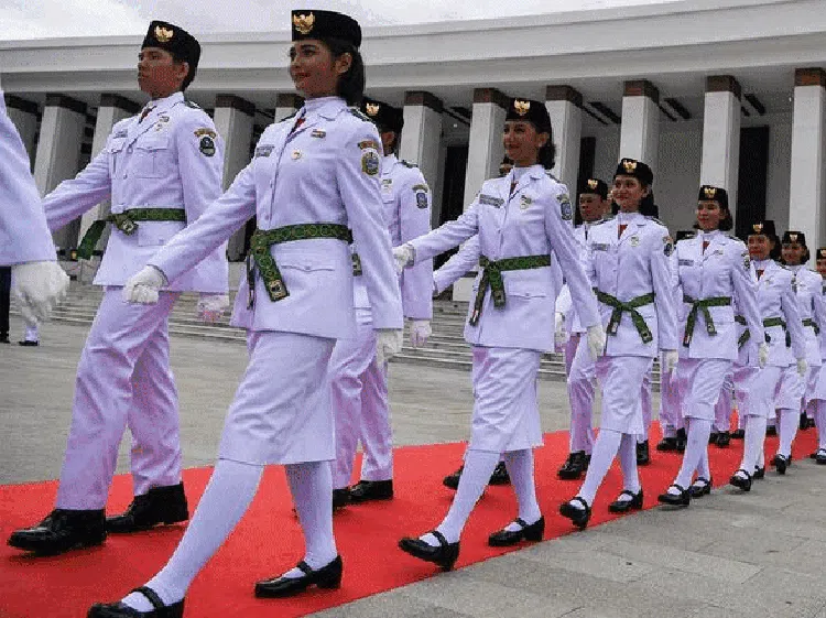 Potret Paskibraka Putri Berjilbab dari 2021 hingga 2024