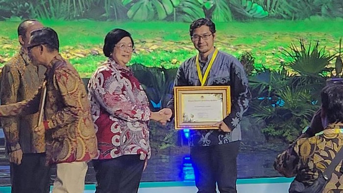 Pusri kembali raih penghargaan dari KLHK.