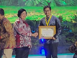 Pusri Kembali Raih Penghargaan dari KLHK