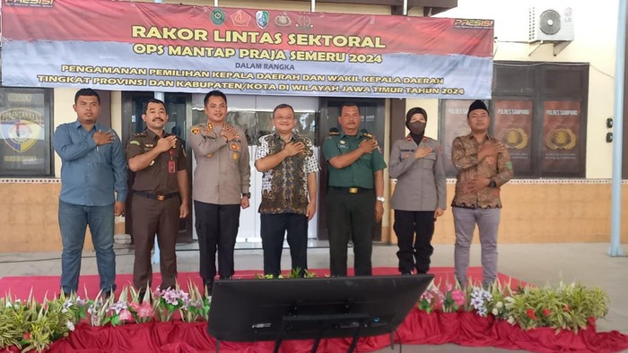 Rakor lintas sektoral jelang Pilbup Sampang 2024