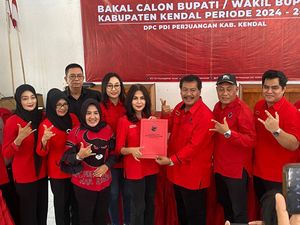 PDIP Resmi Usung Dyah Kartika-Benny Karnadi di Pilkada Kendal 2024