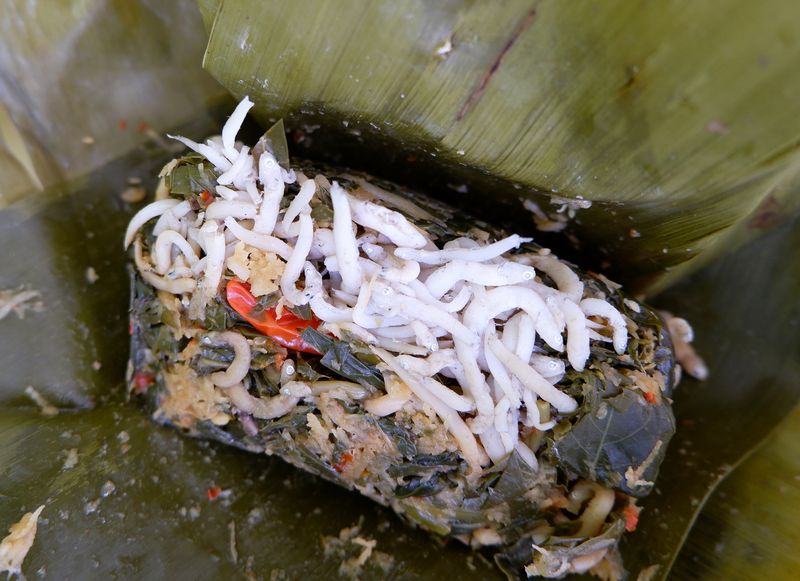 Resep Botok Daun Singkong dan Teri