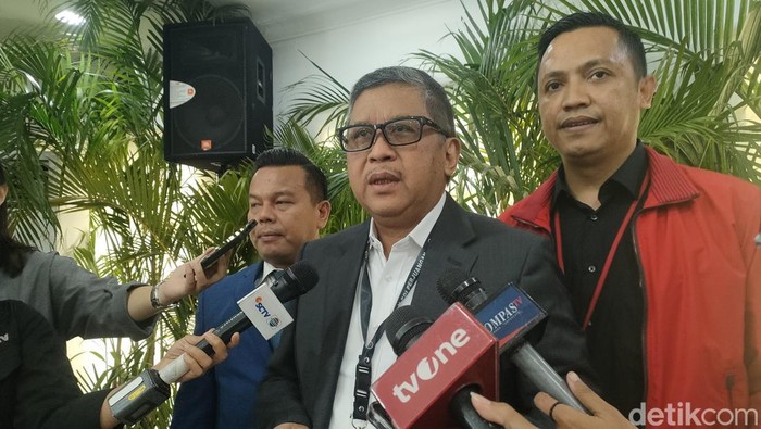 Sekjen PDI Perjuangan Hasto Kristiyanto. (Dwi/detikcom)