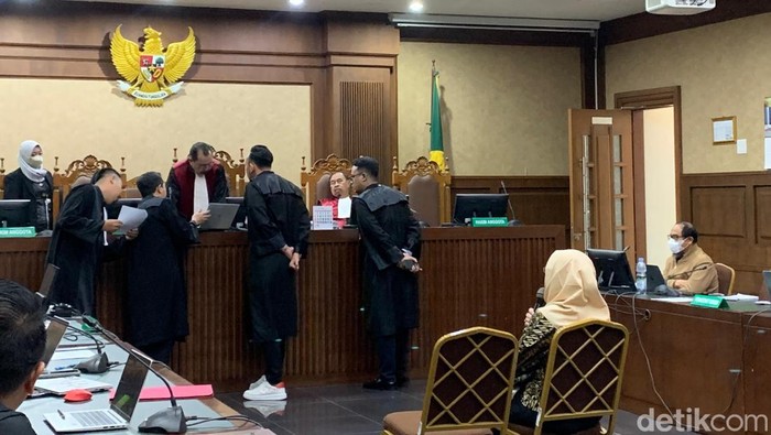 Sidang Gazalba Saleh di Pengadilan Tipikor Jakarta (Mulia/detikcom).