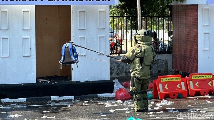Simulasi Sispamkota di Polres Kediri Kota