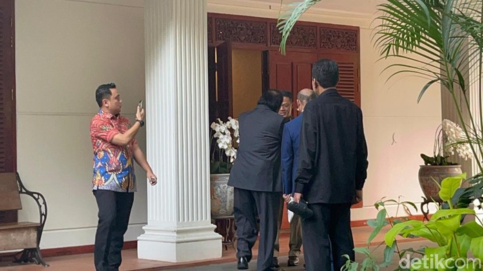 Surya Paloh sambangi Prabowo di Kertanegara, Kamis (15/8) sore.