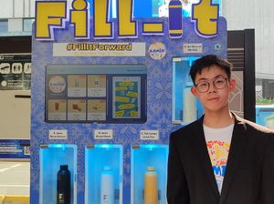 Fiil-It, Vending Machine Isi Jamu di Halte Transjakarta