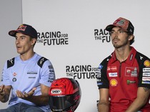 Bagnaia Akui Marquez Musuh Paling Berat di MotoGP Aragon