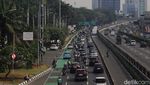 Ada Sidang Tahunan, Arus Lalu Lintas di Depan MPR/DPR Ramai Lancar