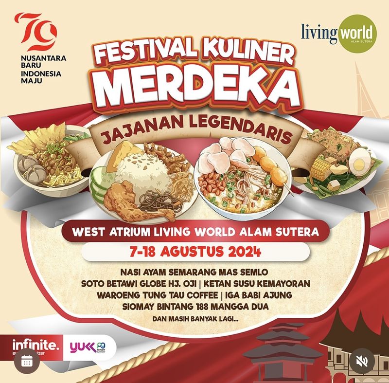 Catat! 10 Festival Kuliner Nusantara Ini Lagi Berlangsung