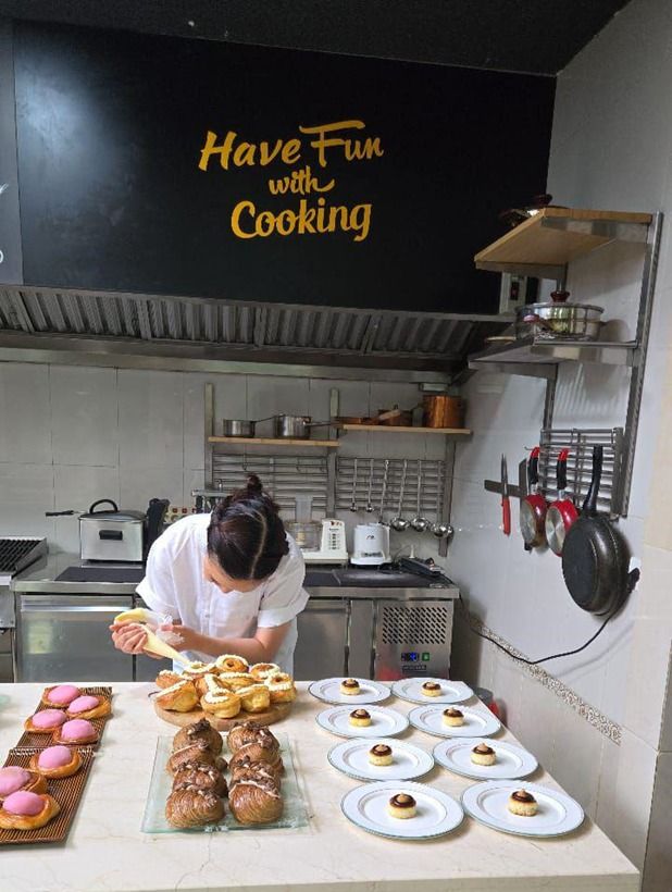 Chef Audrey tampil memukau dalam acara Demo Masak