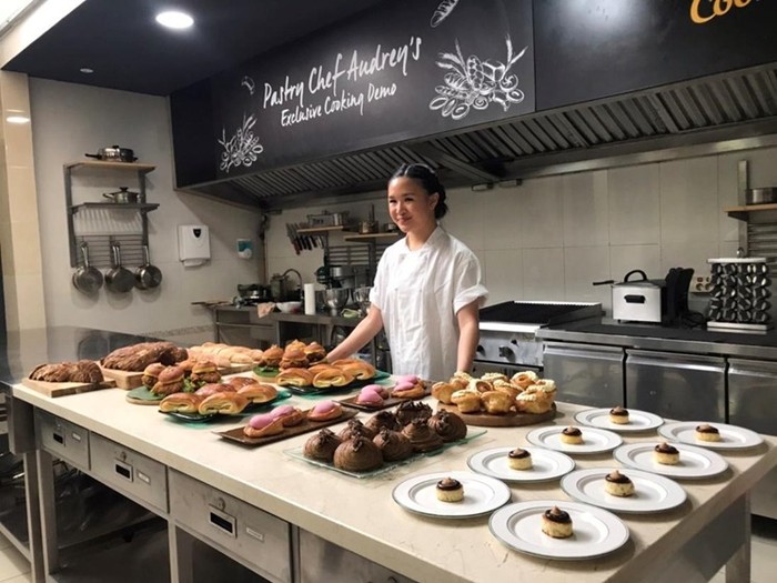 Chef Audrey tampil memukau dalam acara Demo Masak