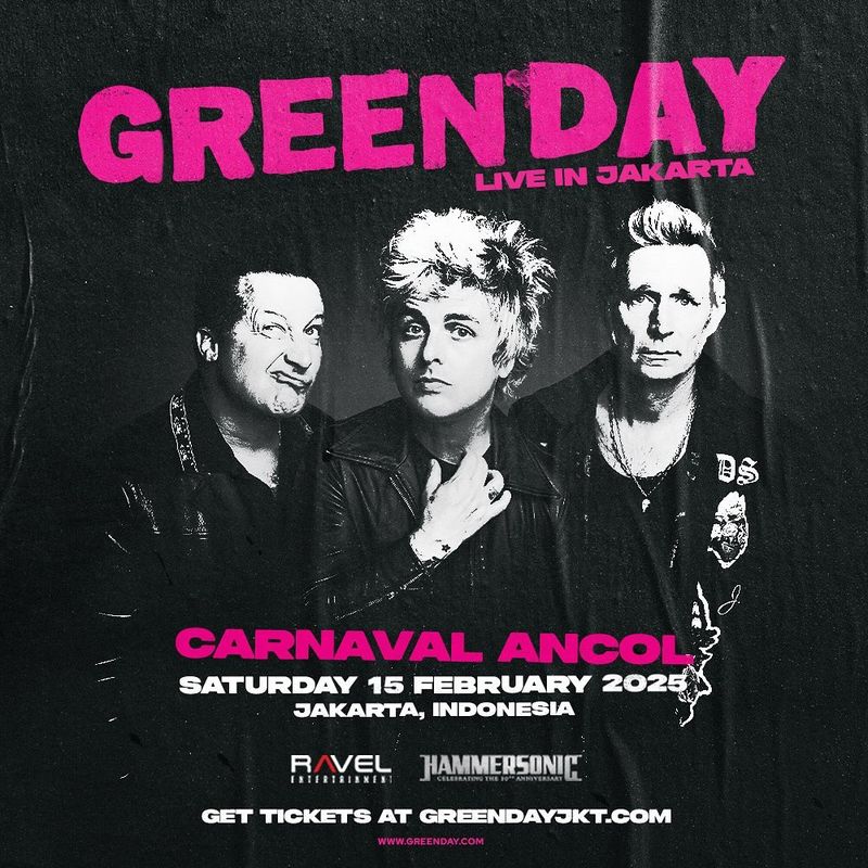 Green Day bakal gelar konser tunggal di Jakarta.