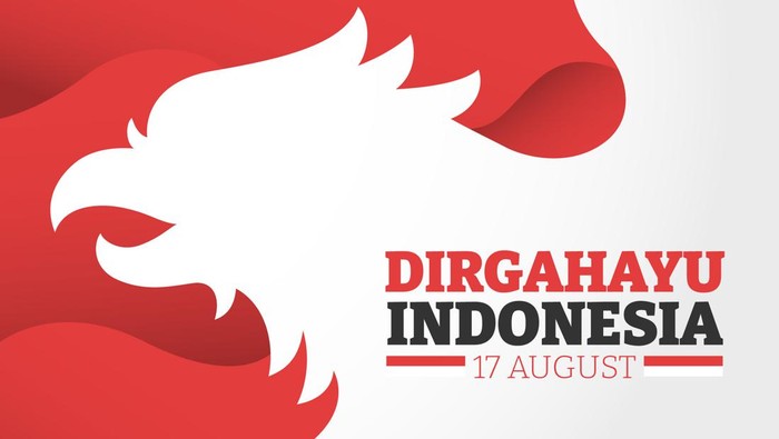 Ilustrasi dirgahayu Indonesia