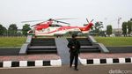 Jelang Sidang Tahunan MPR, Helikopter Kepresidenan Siaga di Gedung DPR